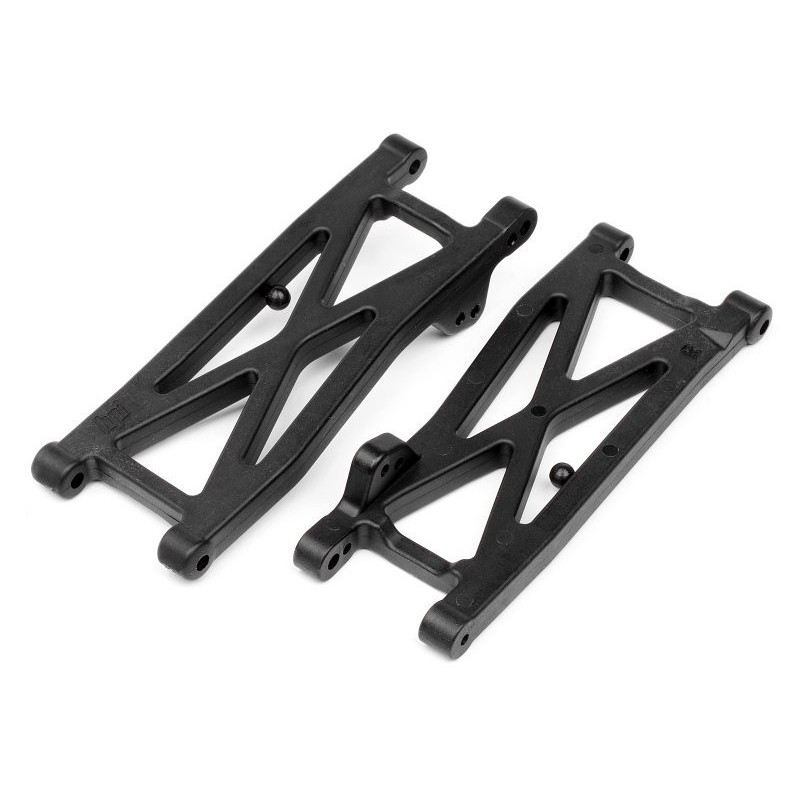 GRAPHITE REAR SUSPENSION ARM SET (FIRESTORM)