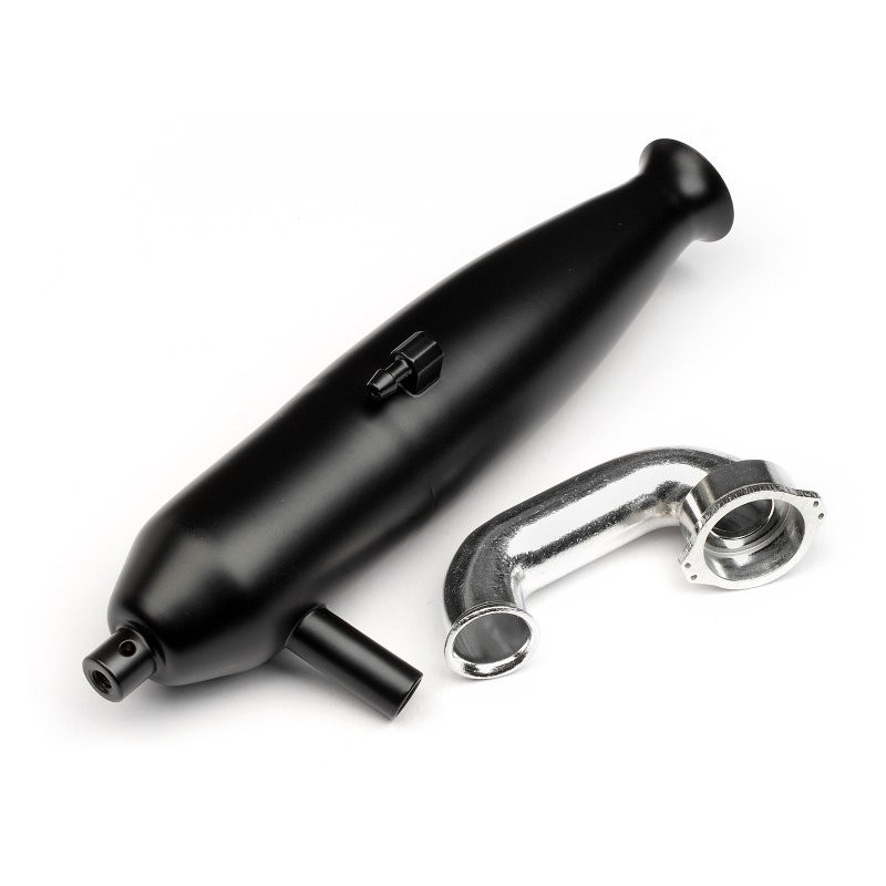 Black Exhaust Pipe & Manifold .28