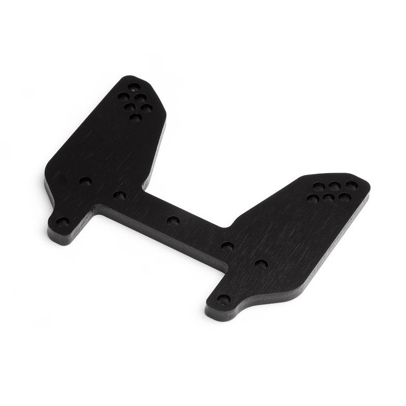 Front Shock Tower 4mm Black (Trophy Buggy)