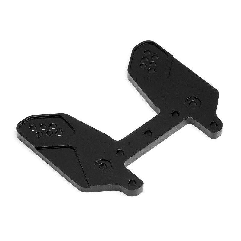 Front Shock Tower 7075 4mm Black (Trophy Buggy)