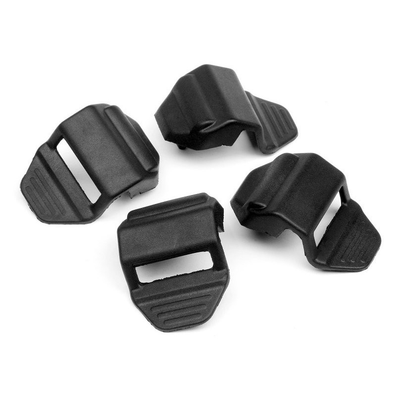 RUBBER STRAP (black/4pcs)
