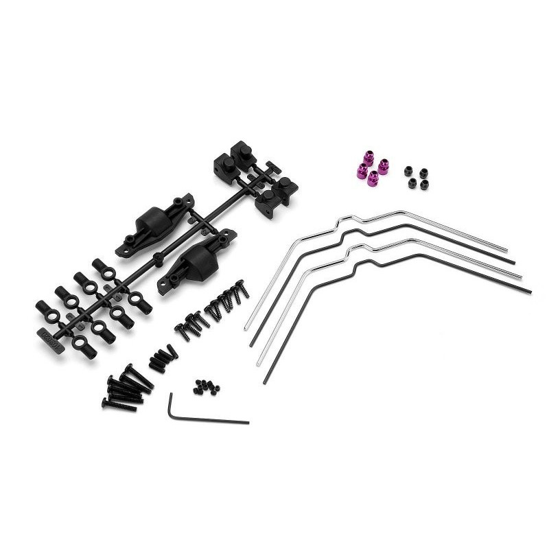 SWAY BAR SET (FRONT/REAR/SAVAGE X)
