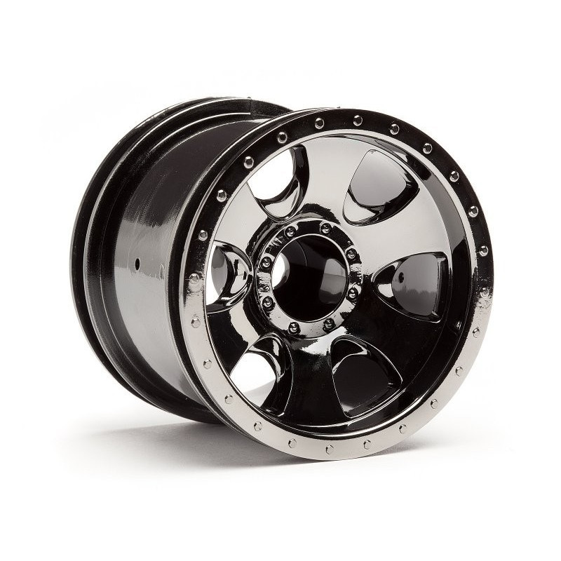 WARLOCK WHEEL BLACK CHROME (2.2IN/2PCS)
