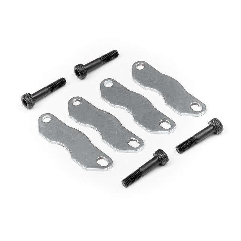 BRAKE PAD/SCREW SET (4PCS)