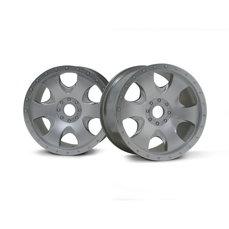 WARLOCK WHEEL MATT CHROME(83X56MM/2PCS)