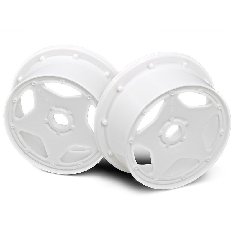 SUPER STAR WHEEL WHITE (120x60mm/2pcs/)