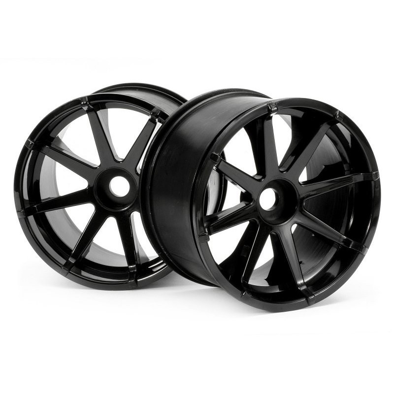 BLAST WHEEL BLACK (115X70MM 7 INCH/2PCS