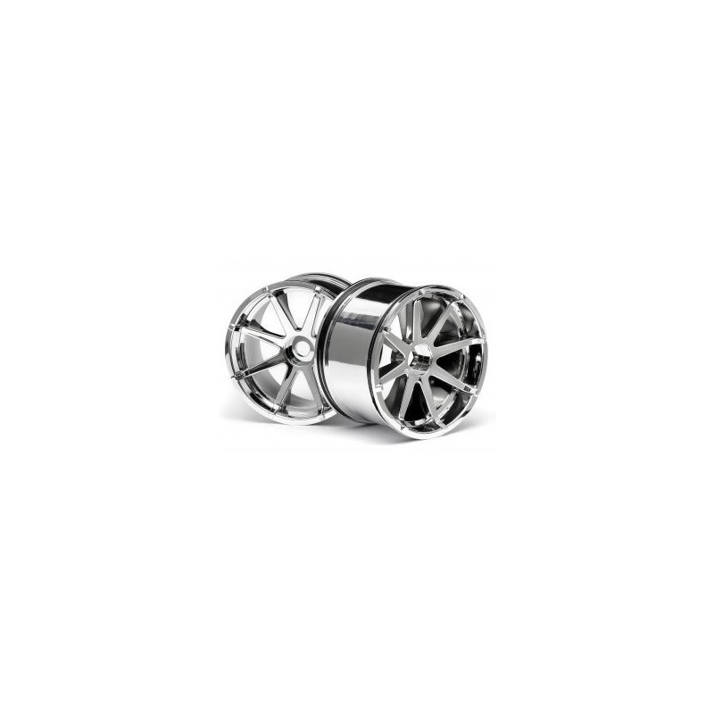 BLAST WHEEL CHROME(115X70MM 7INCH/2PCS