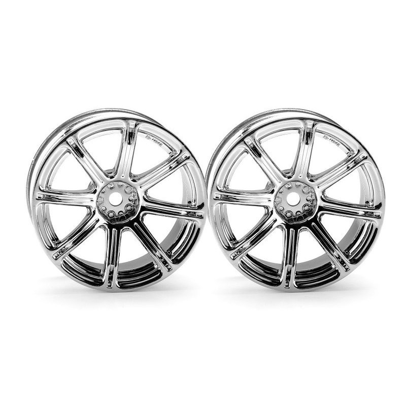 WORK EMOTION XC8 WHEEL 26mm CHROME (6mm OFFSET)