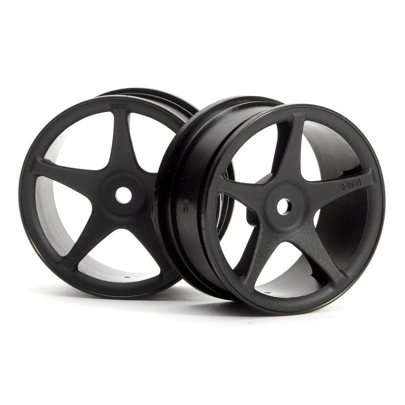 SUPER STAR WHEELS 26mm BLACK (1MM OFFSET)