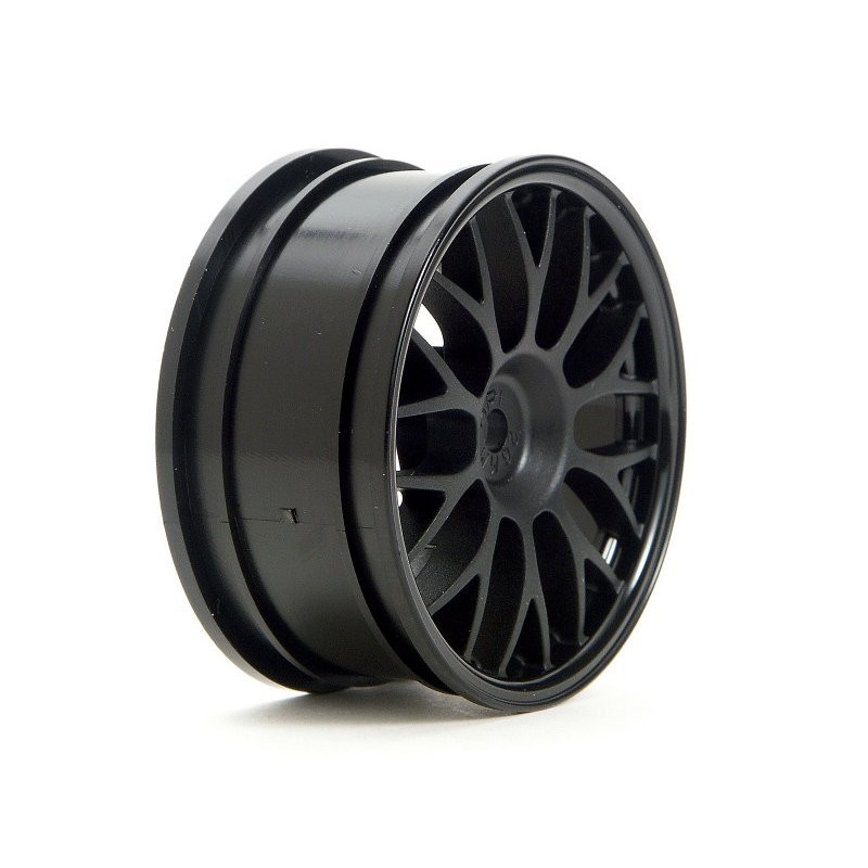 MESH WHEEL 26mm BLACK (1mm OFFSET)