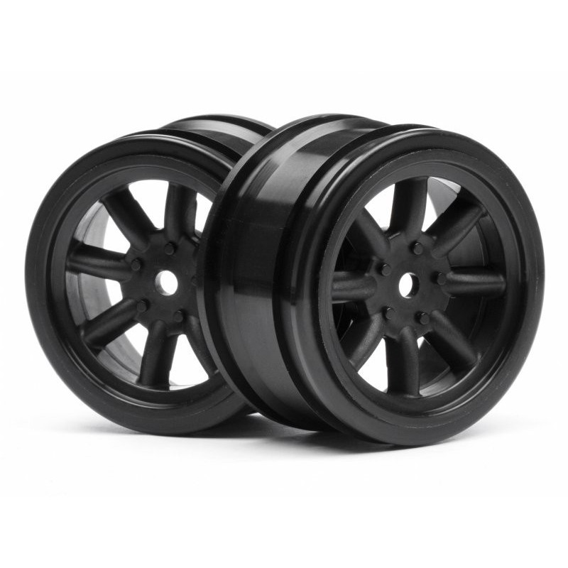 SPOKE WHEEL 26mm BLACK 0mm OFFSET