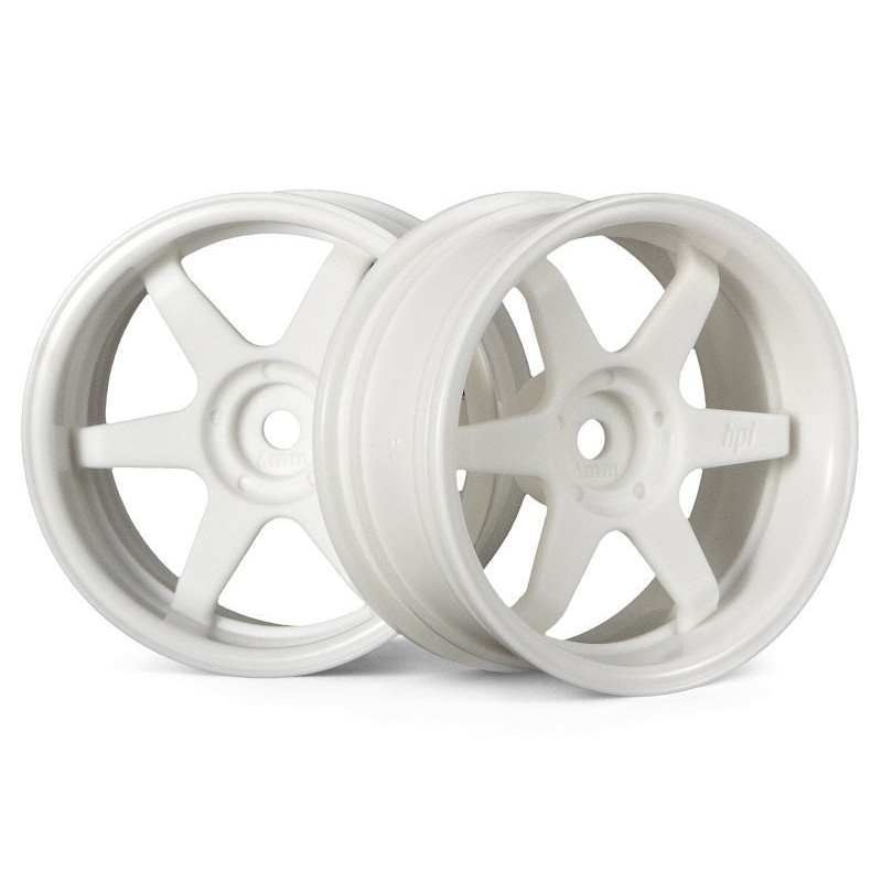 TE37 WHEEL 26MM WHITE (6MM OFFSET)