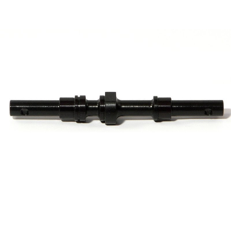 GEAR SHAFT 6 X 12 X 78MM (BLACK/1PC)