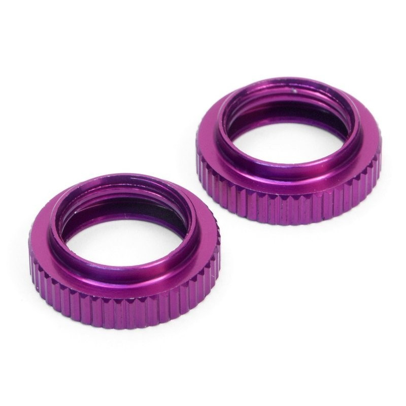 SHOCK NUT ADJUSTER (12X19X6MM) WITH O-RING (2 SETS)