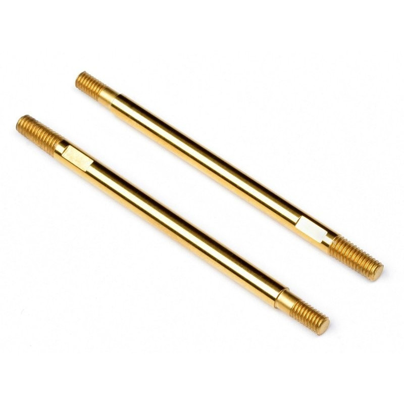 TITANIUM NITRIDE COATED SHOCK SHAFT 3x50mm (2pcs)