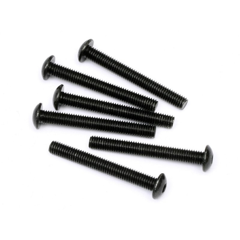 BUTTON HEAD SCREW M5x40mm (HEX SOCKET/6pcs)