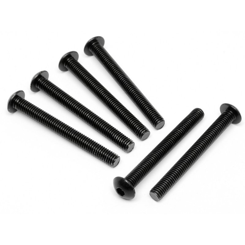 BUTTON HEAD SCREW M5x45mm (HEX SOCKET/6pcs)