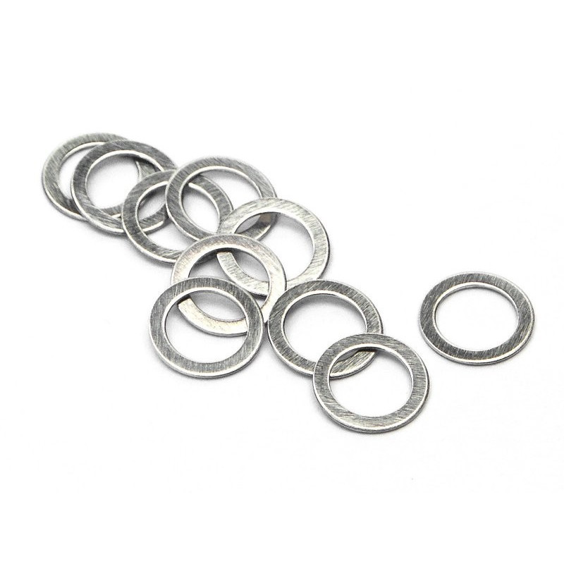 WASHER 4 x 6 x 0.3mm (SILVER)