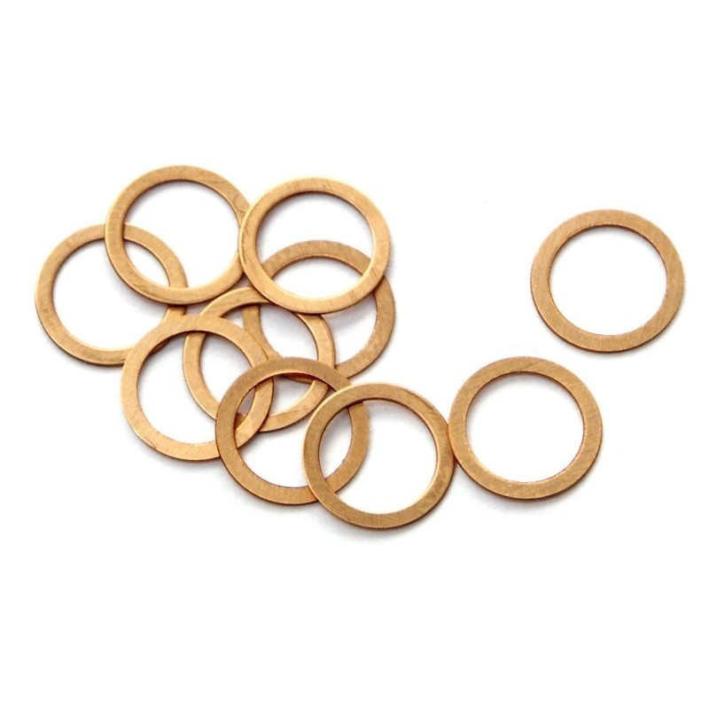 WASHER M4 X 6 X 0.2MM (COPPER/10PCS)