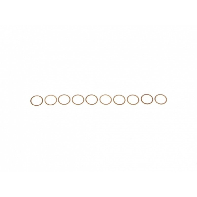 WASHER 10X12X0.1MM (COPPER/10 PCS)
