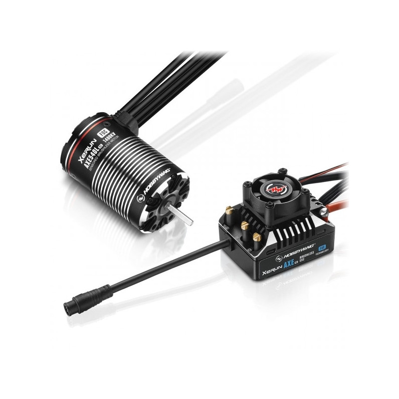 Hobbywing Xerun Axe540L R2-1400kV FOC Combo for Rock Crawler