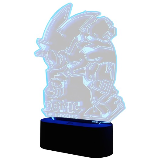 LÂMPADA LED DE MESA SONIC THE HEDGEHOG SPEED CIRCUIT
