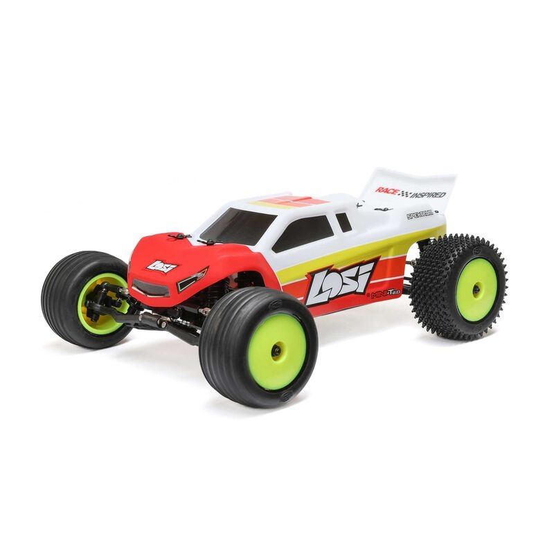 LOSI 1/18 Mini-T 2.0 V2 2WD Stadium Truck Brushless RTR Vermelho