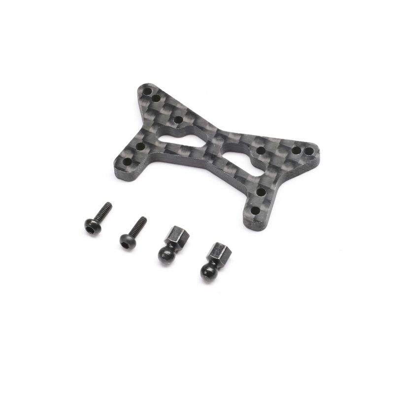 Carbon front shock tower: micro-b