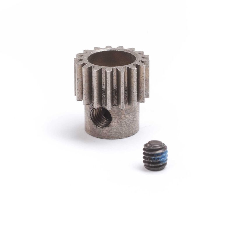 Pinion gear, 17t, 0.5m, 2mm shaft