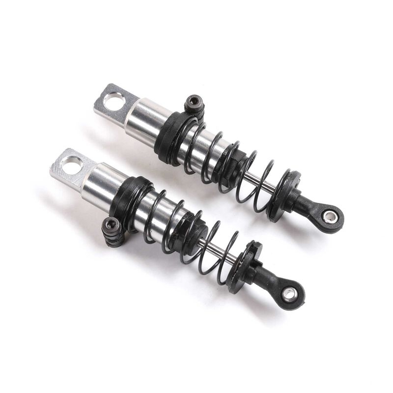 Front shock set, assembled: mini jrx2