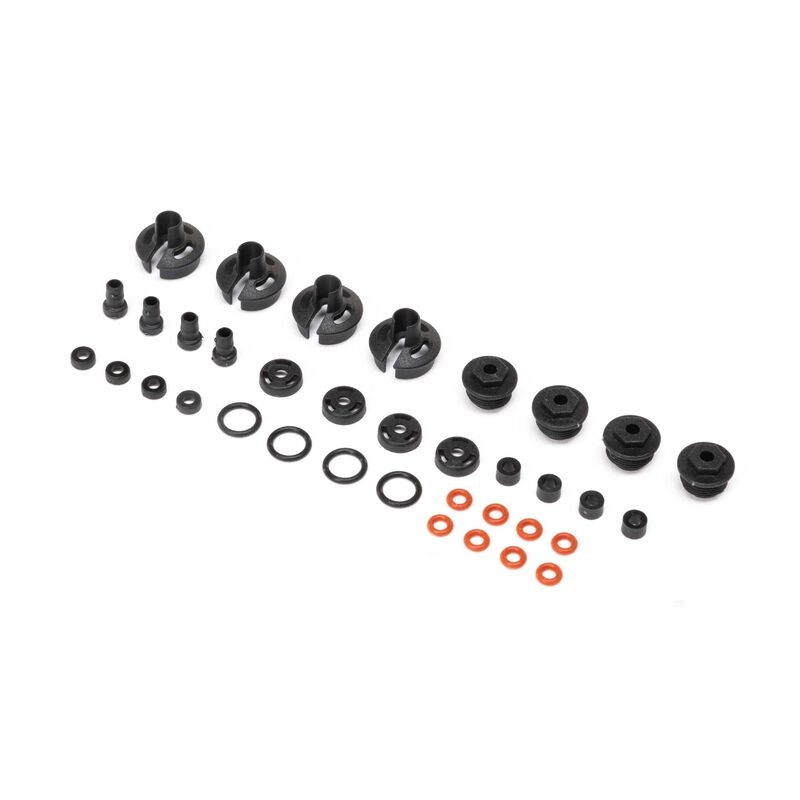 Shock cartdrige rebuild kit (4): mini lmt