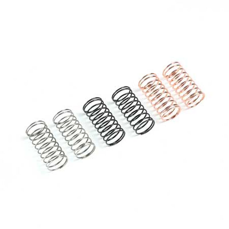 Front shock springs (3 pair): mini-t 2.0, mini-b