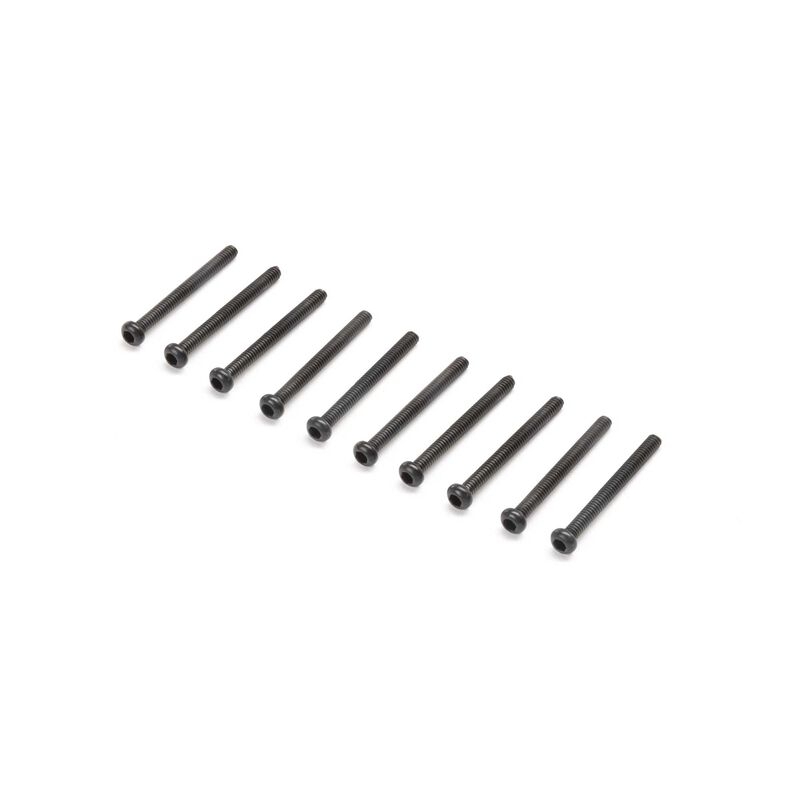 Button head screws, m2x20mm (10)