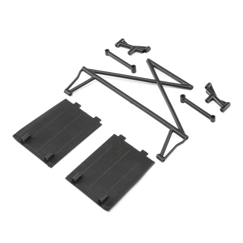 Rr twr sup,x-bar,mud guards:rr