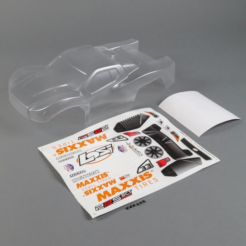 Body set, clear: 22s sct