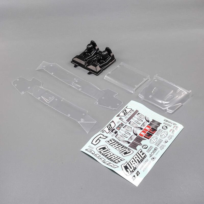 Body/driver set, clear: hammer rey