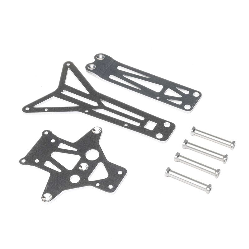 Top chassis brace,fr/rr: rzr rey