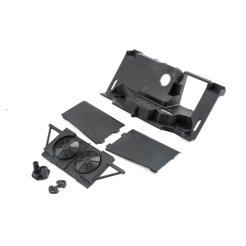 Rear bulkhead,fan panel, mudguards: baja rey