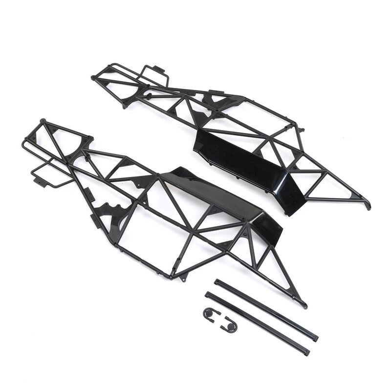 Cage, side, sliders & mirrors: hammer rey