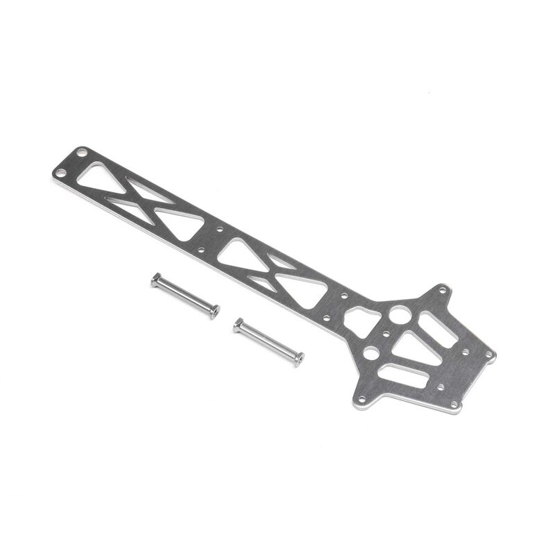 Center chassis brace & standoffs: hammer rey