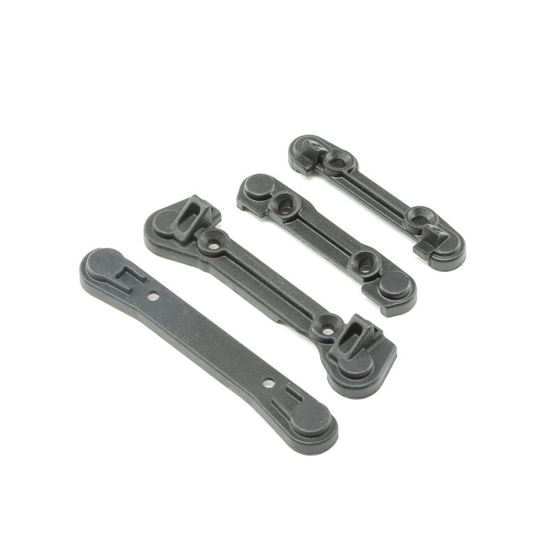 Front and rear pin mount cover set: tenacity
