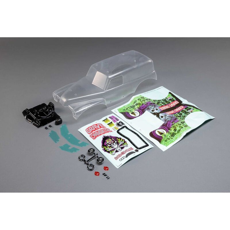 Body set, grave digger, clear: lmt