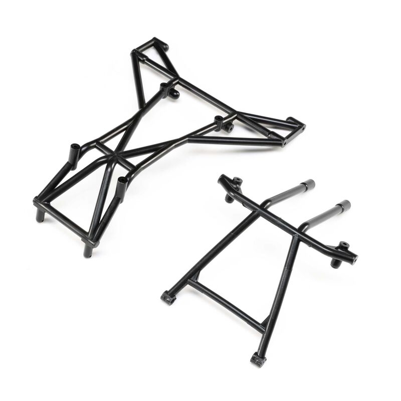 Top and upper cage bars, black: lmt