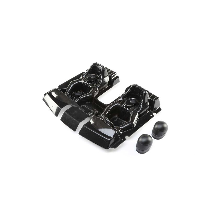 Interior set w/helmets, clear: super baja rey