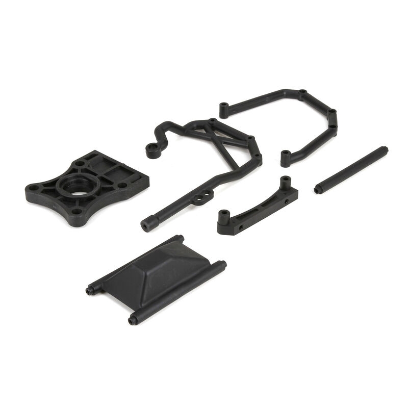 Mount/guard, engine, set: 1:5 4wd