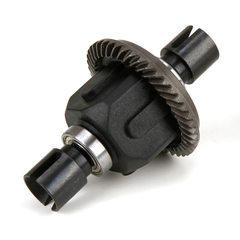 Front/rear differential set, assembled: 1:5
