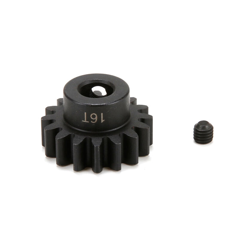 Pinion gear,16t, 8mm shaft, 1.5m