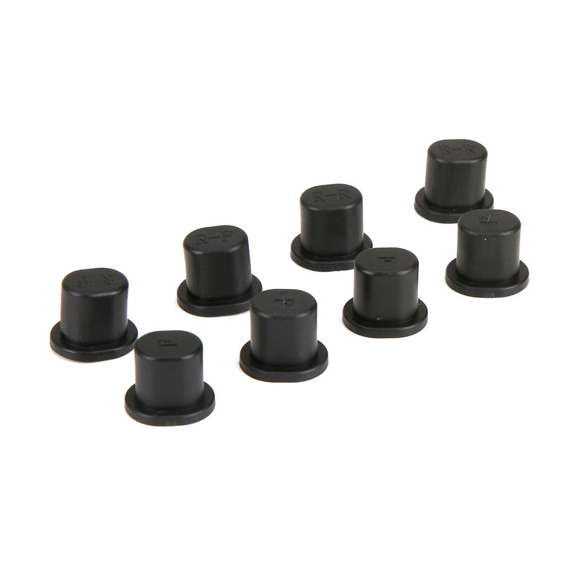 Hinge pin brace inserts, set: 1:5 4wd