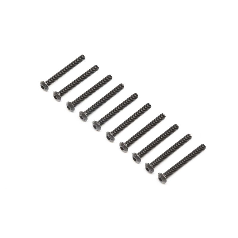 Button head screws, stl, bo, m4 x 35mm (10)